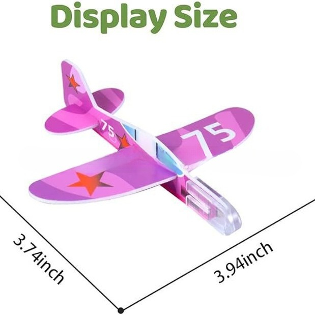 50/100Pcs Foam Glider Plane To - Kids Outdoor Easter Toys recension och pris