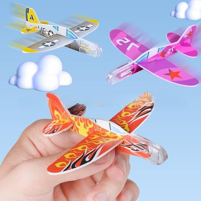 50/100Pcs Foam Glider Plane To - Kids Outdoor Easter Toys recension och pris