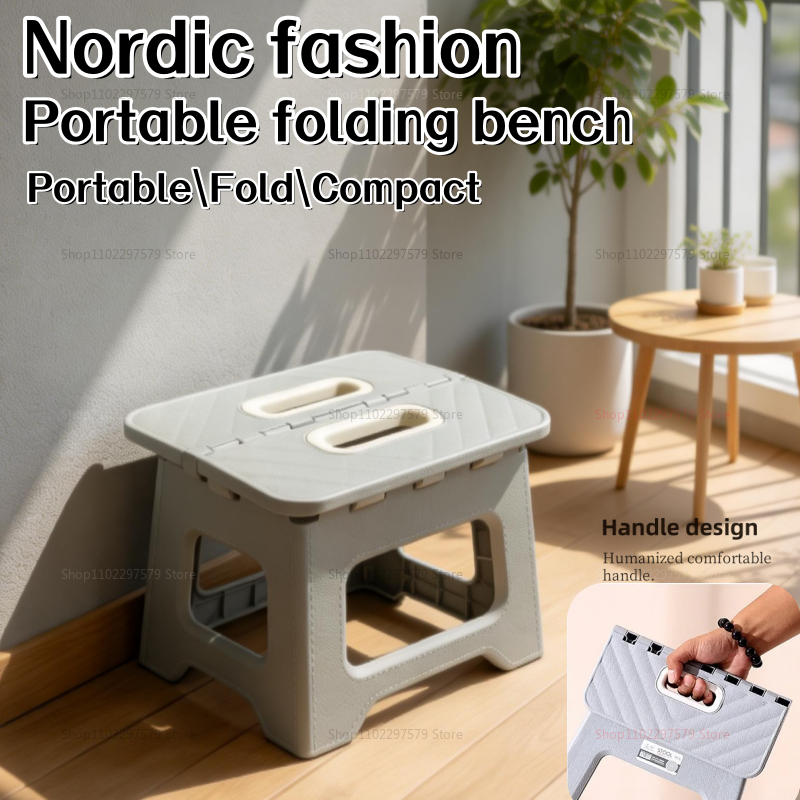 Outdoor Folding Stool Thickene - Kids Outdoor Foldable Chair recension och pris