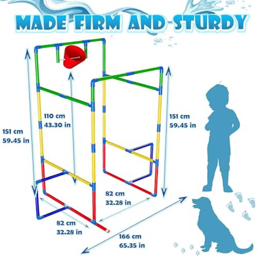 Outdoor backyard water park sp - Kids Outdoor Tunnel recension och pris