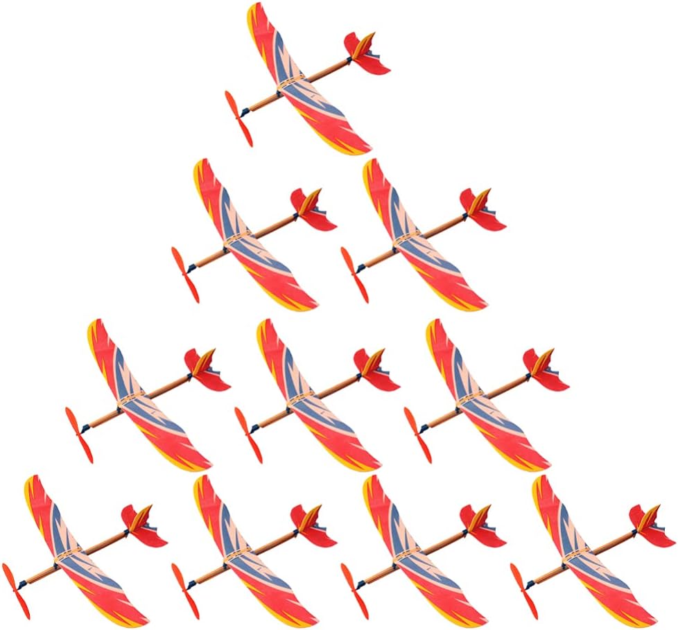 10PCS Airplane Model Rubber Ba - Kids Outdoor Kit recension och pris