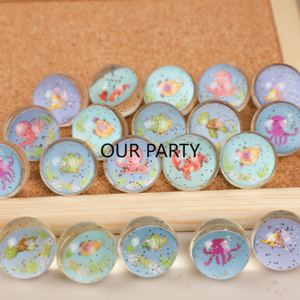 10Pcs Ocean Animal Theme Glitt - Kids Outdoor Easter Toys recension och pris
