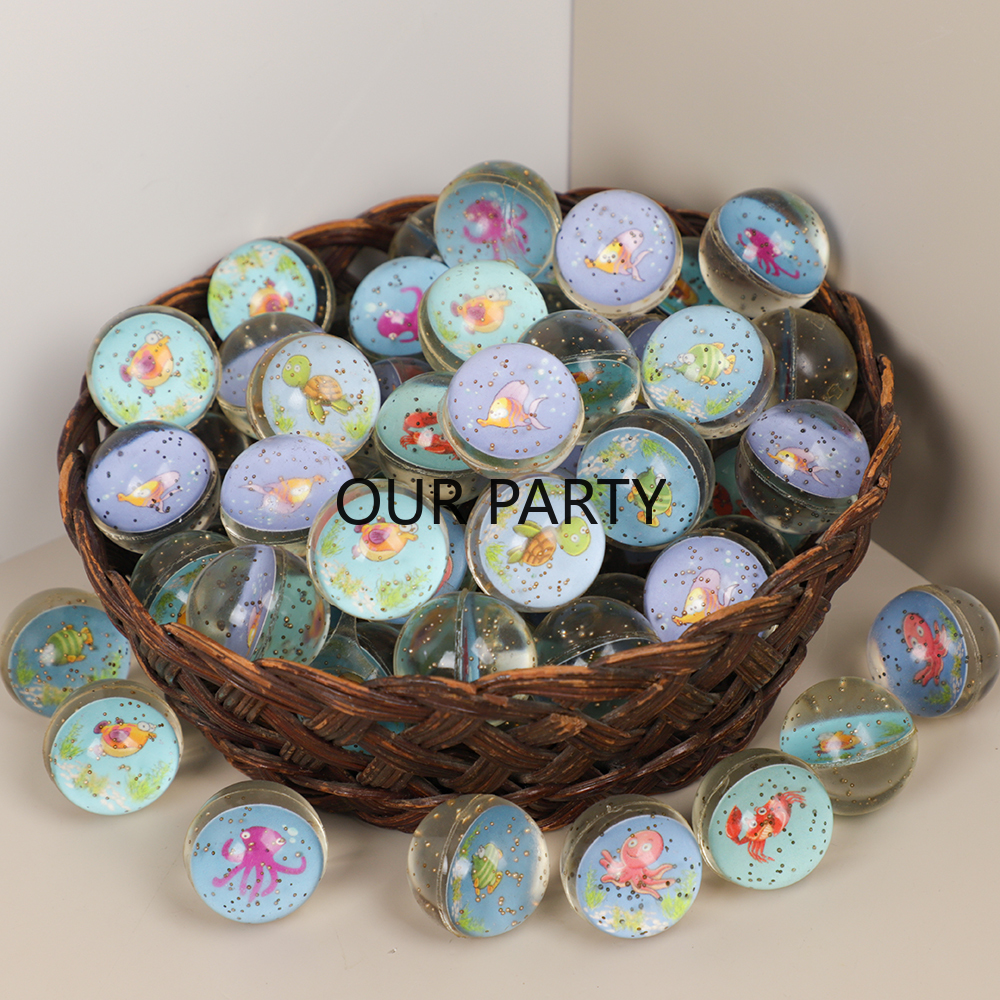 10Pcs Ocean Animal Theme Glitt - Kids Outdoor Easter Toys recension och pris