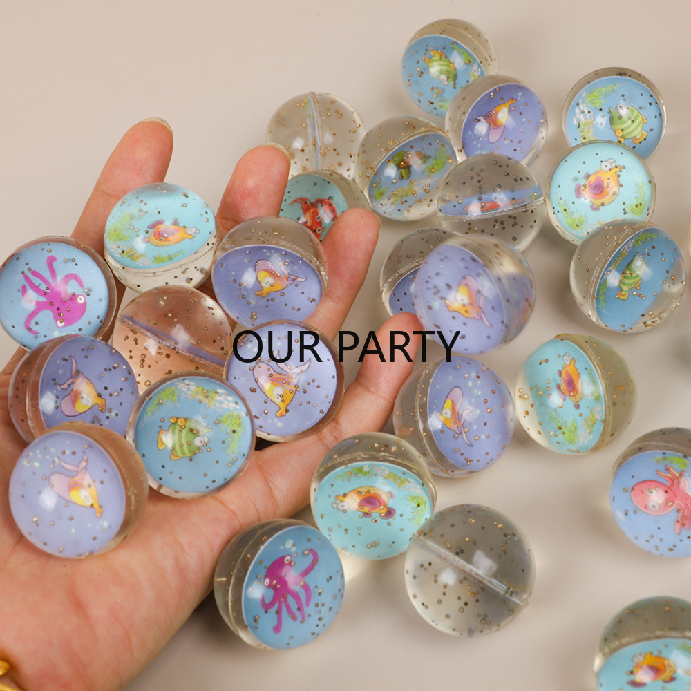 10Pcs Ocean Animal Theme Glitt - Kids Outdoor Easter Toys recension och pris