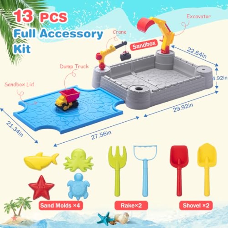 Outdoor educational play set f - Kids Outdoor Dump Truck recension och pris