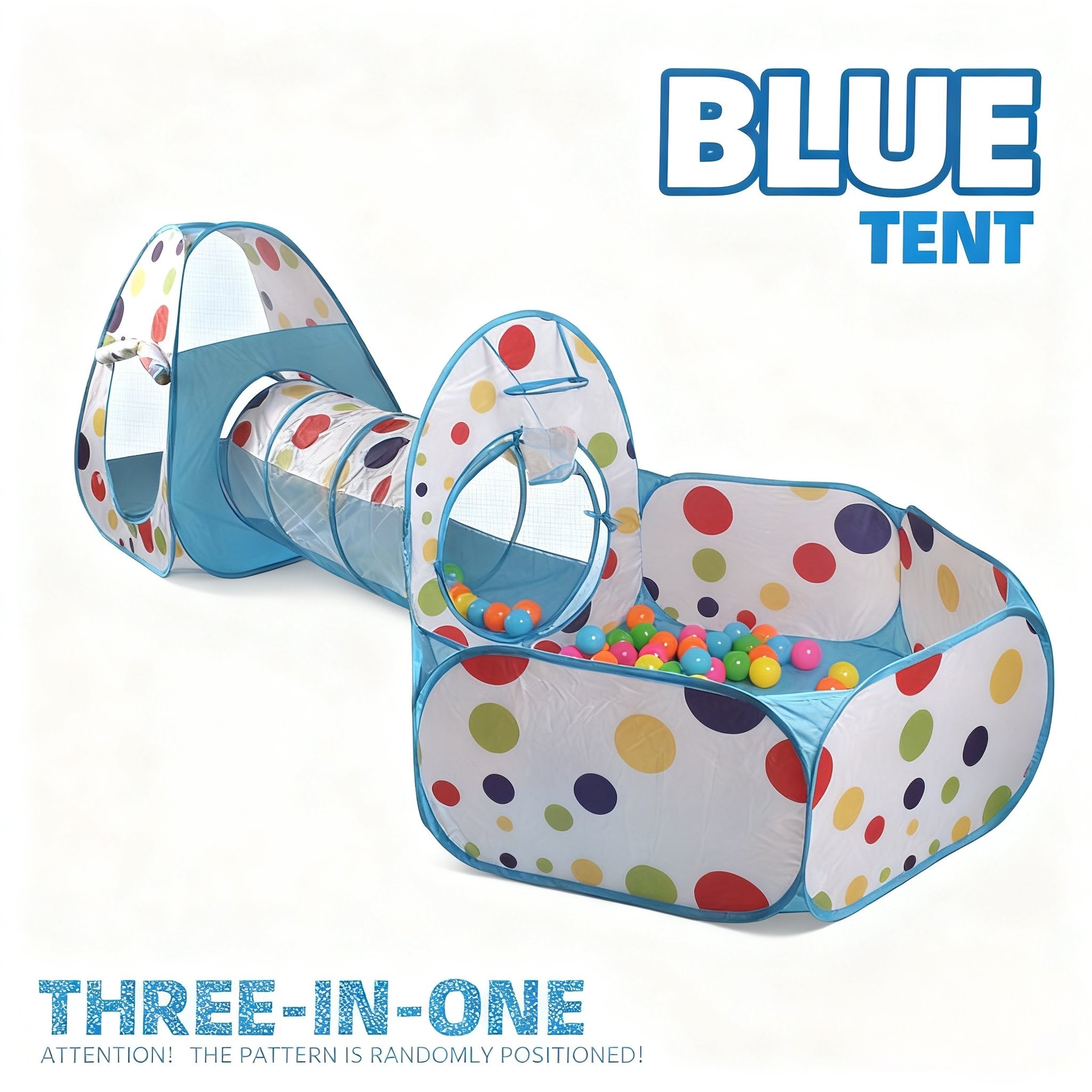 Children's Play Tent, Toy Ball - Kids Outdoor Tunnel recension och pris