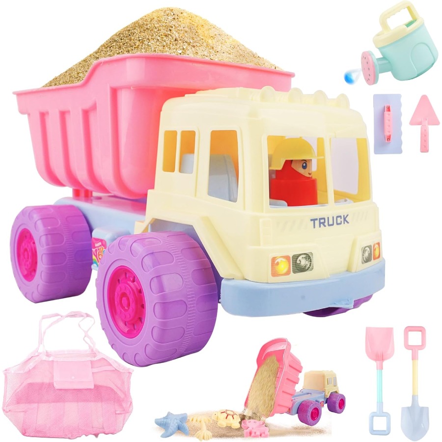 Beach Toys for Toddlers 1-3, K - Kids Outdoor Dump Truck recension och pris