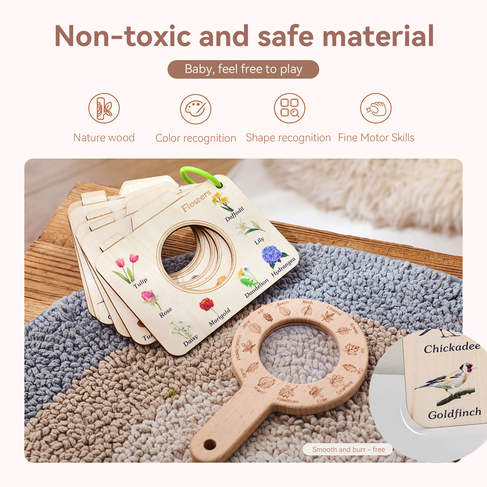 Wooden Magnifying Glass and Ca - Kids Outdoor Kit recension och pris