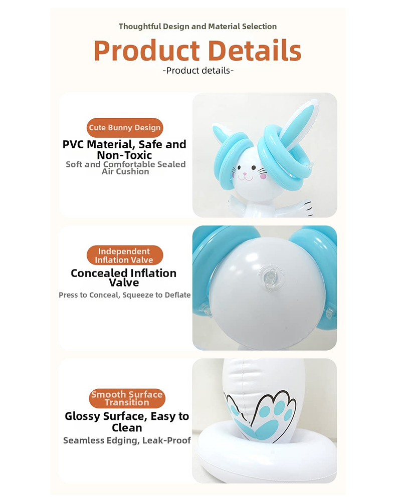 Easter Inflatable Bunny Ring T - Kids Outdoor Kit recension och pris