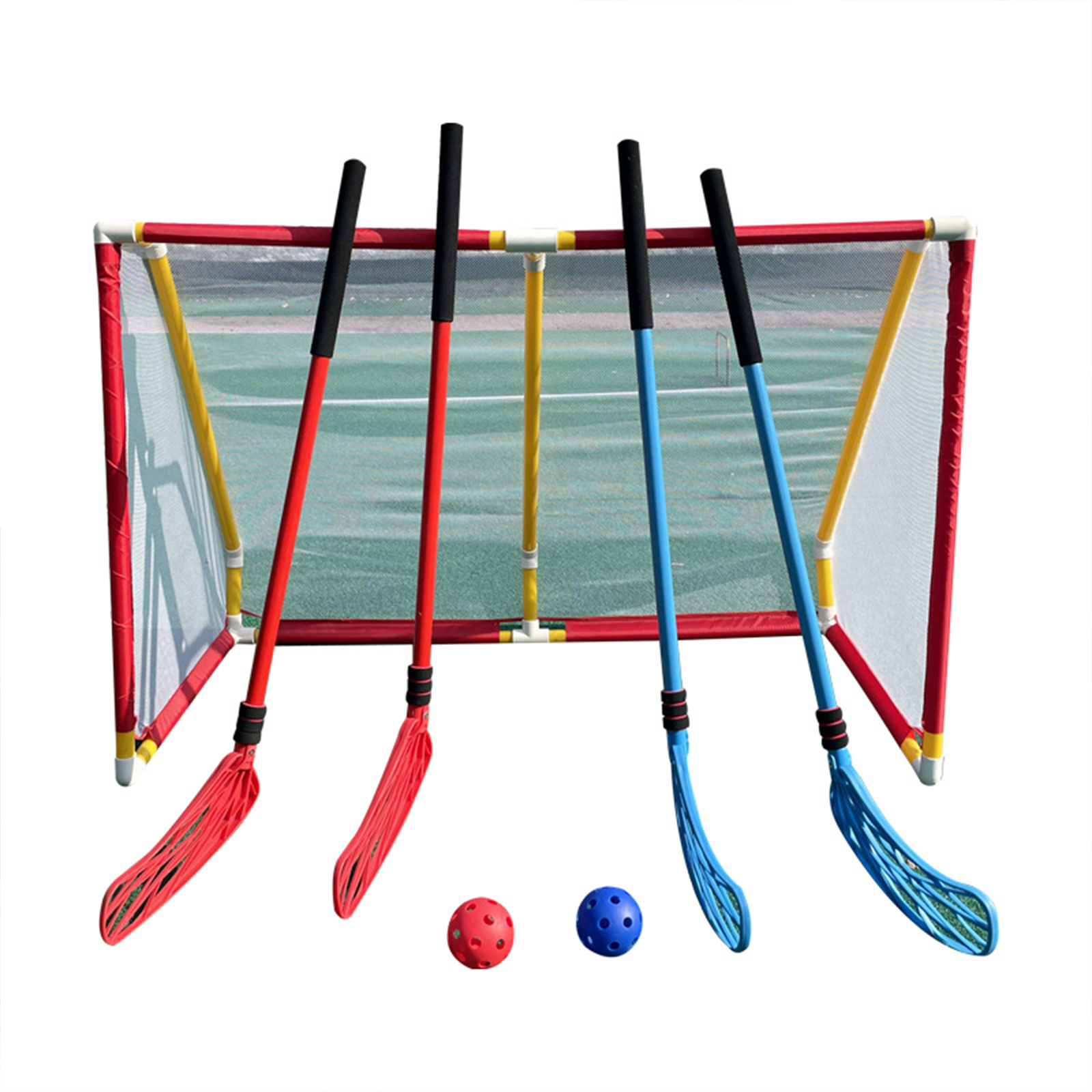 2Pcs Floor Hockey Stick Set Sp - Kids Outdoor Hockey Sticks recension och pris