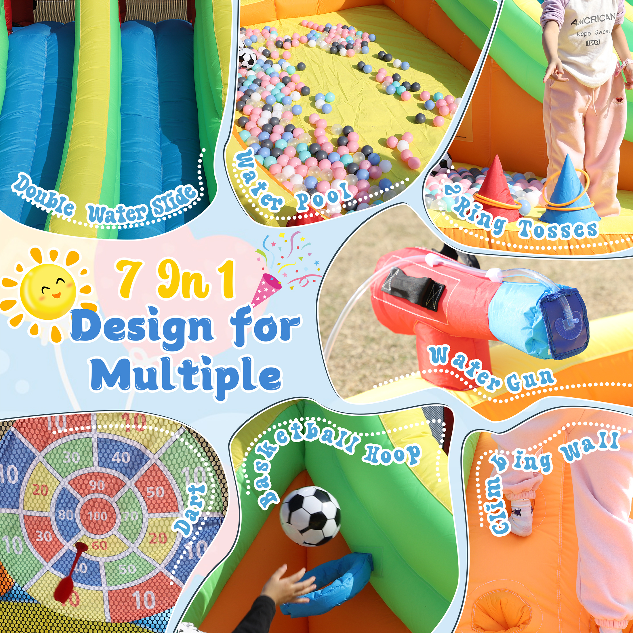 Children's playground double s - Outdoor Children'S Park recension och pris