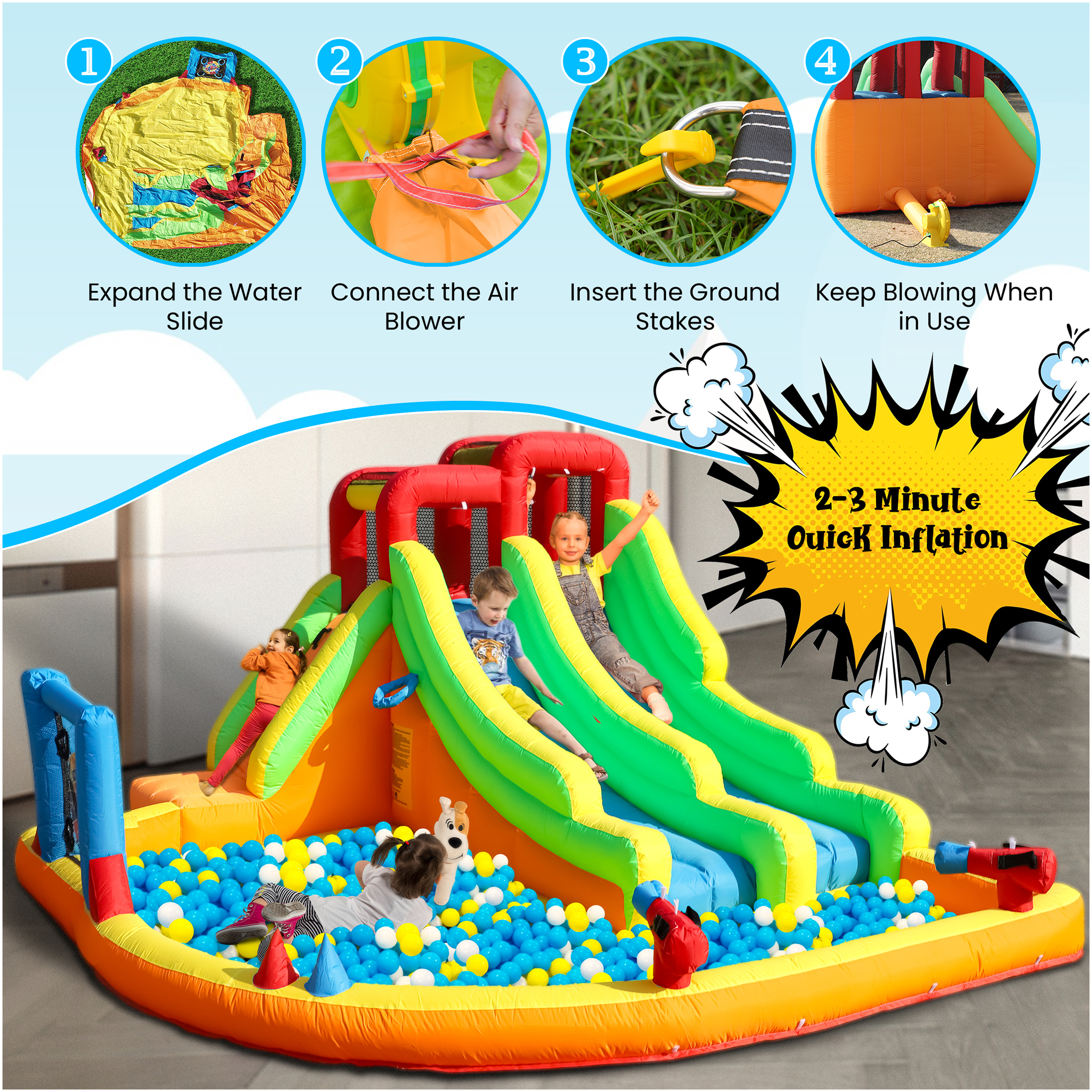 Children's playground double s - Outdoor Children'S Park recension och pris