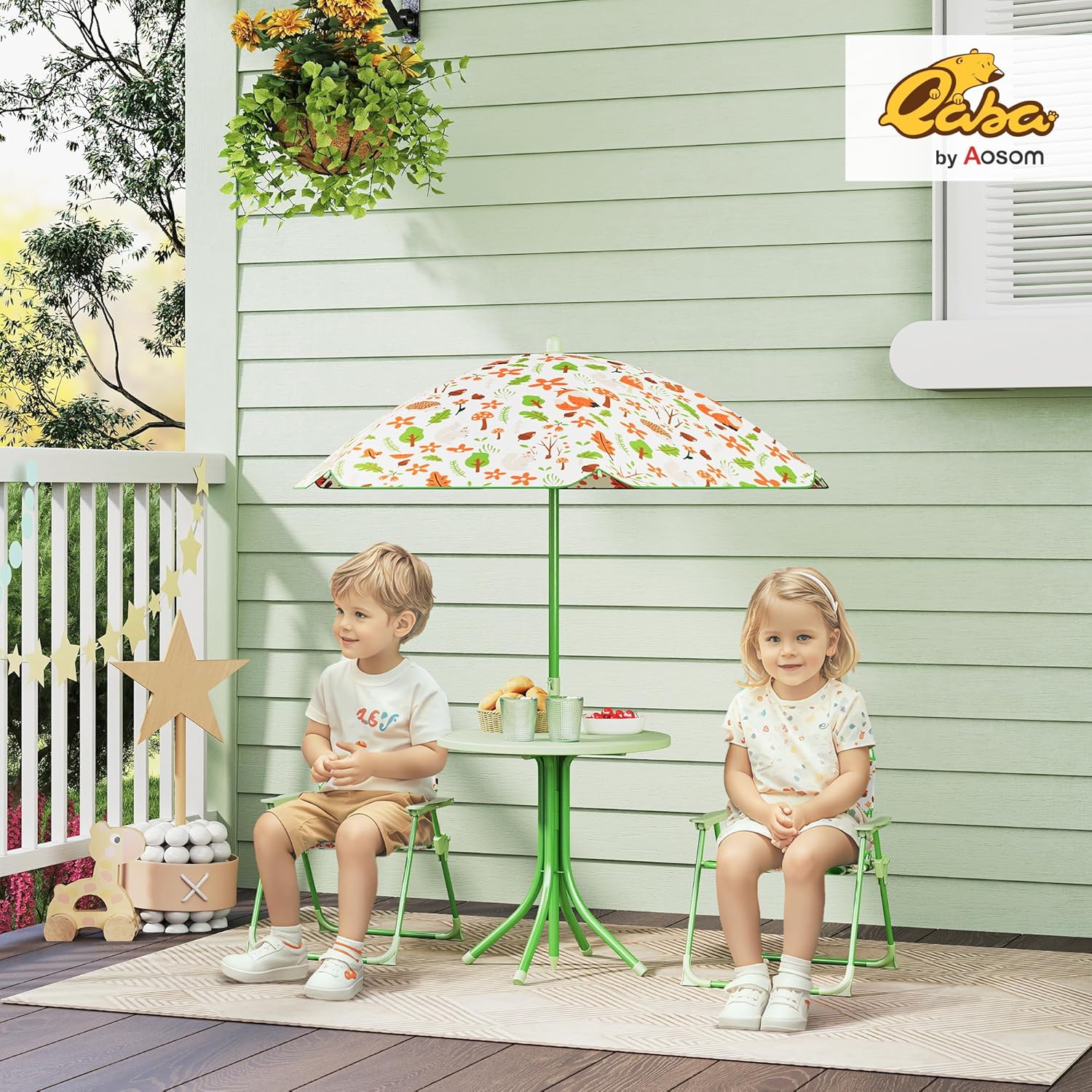 Kids Picnic Table Chair Set Fo - Kids Outdoor Foldable Chair recension och pris