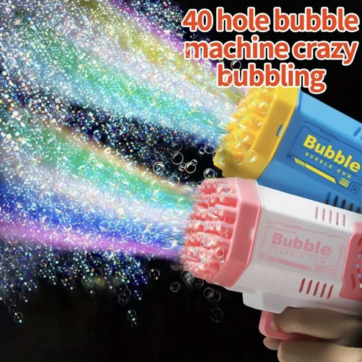 Handheld Automatic Bubble Blow - Kids Outdoor Toys recension och pris