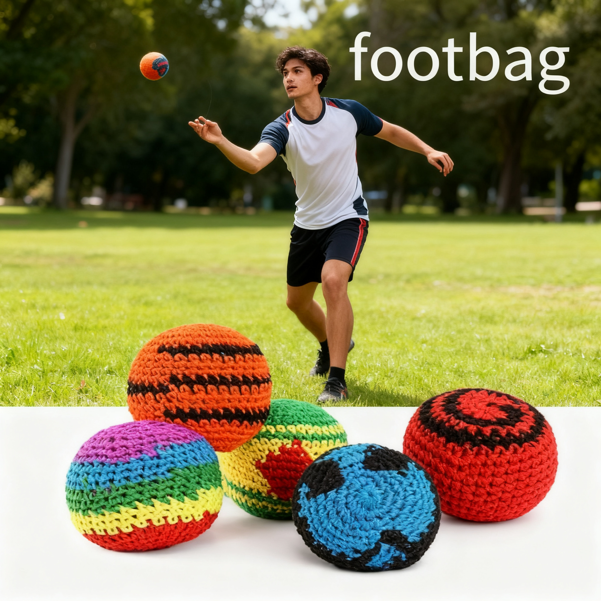 Handmade Footbag 1/3/6/9/12pc  - Kids Outdoor Climbing Equipment recension och pris