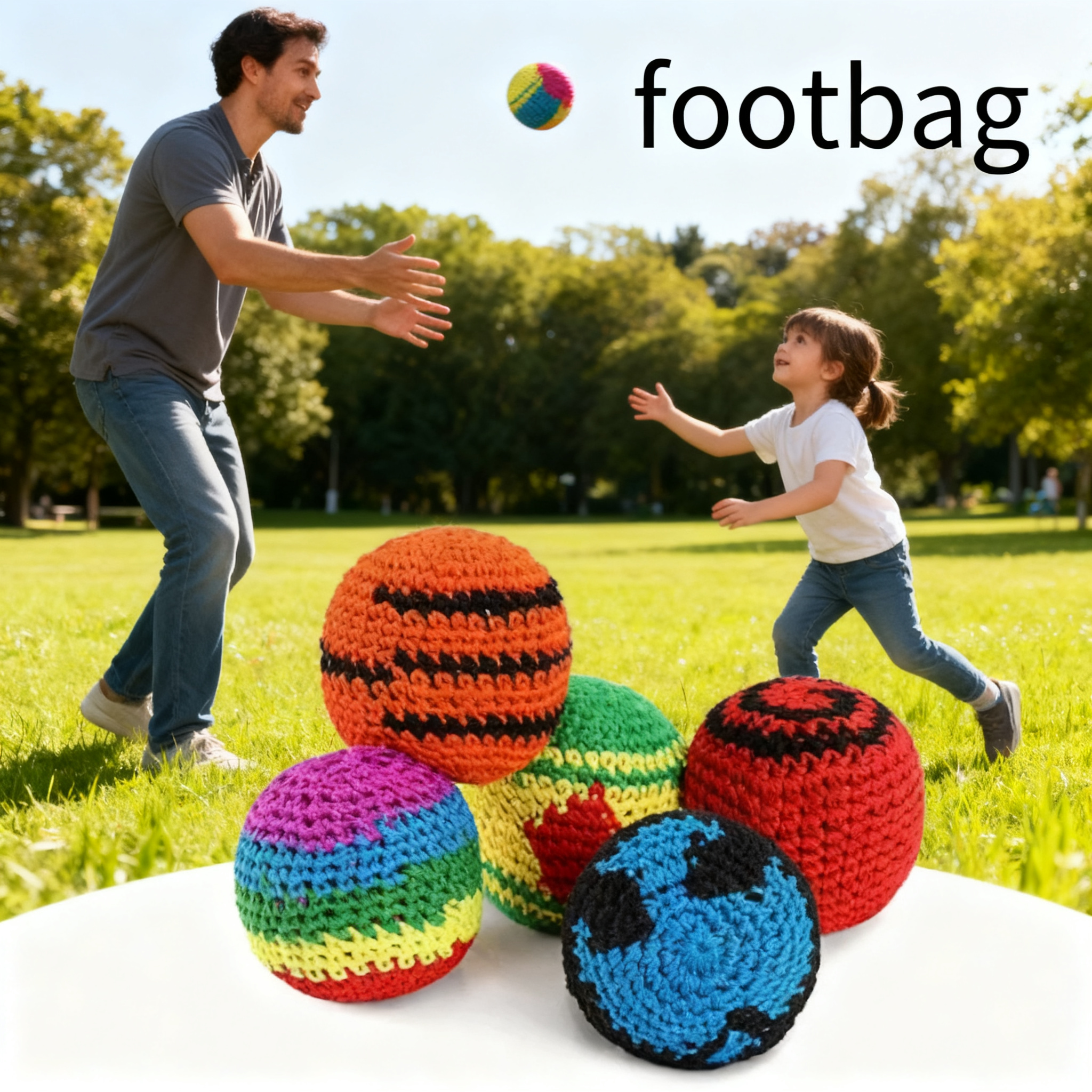 Handmade Footbag 1/3/6/9/12pc  - Kids Outdoor Climbing Equipment recension och pris