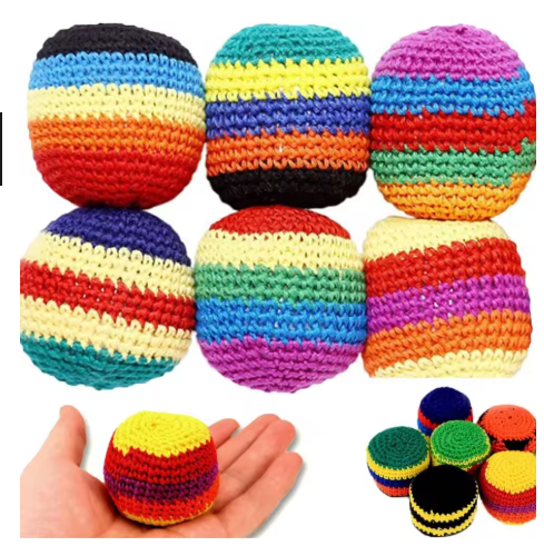 Handmade Footbag Set Soft & Du - Kids Outdoor Climbing Equipment recension och pris