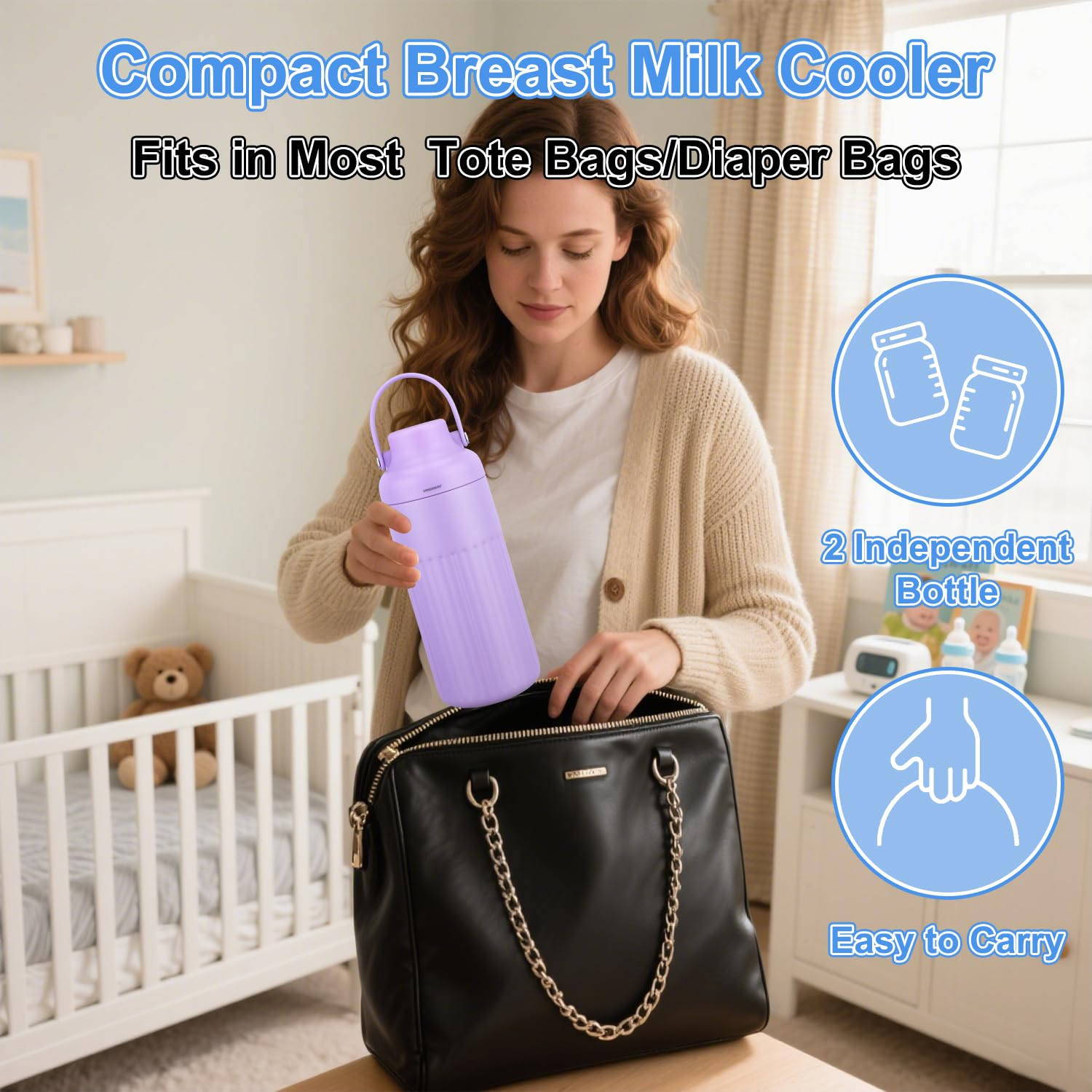 Portable Breast Milk Cooler fo - Outdoor Kid Friendly recension och pris
