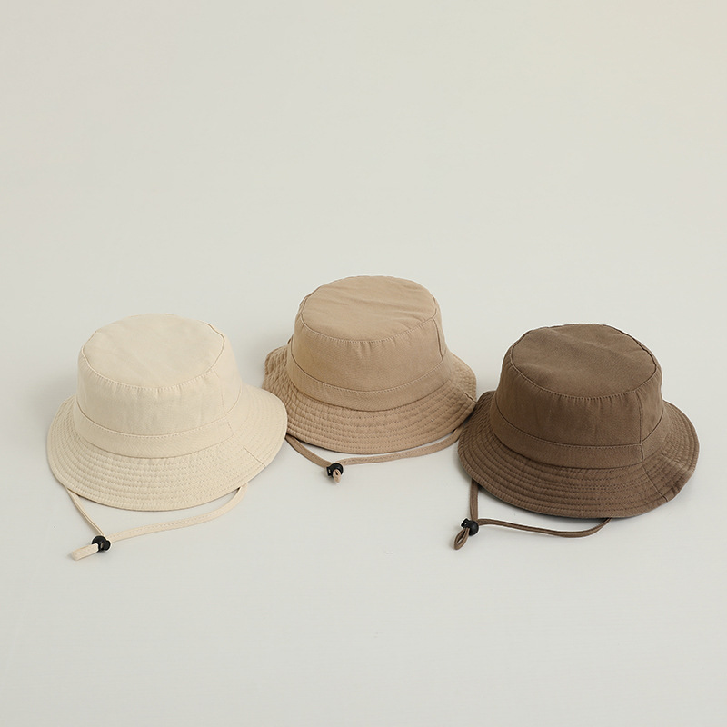 Solid Color Kids Bucket Hat Fa - Kids Outdoor Hat recension och pris