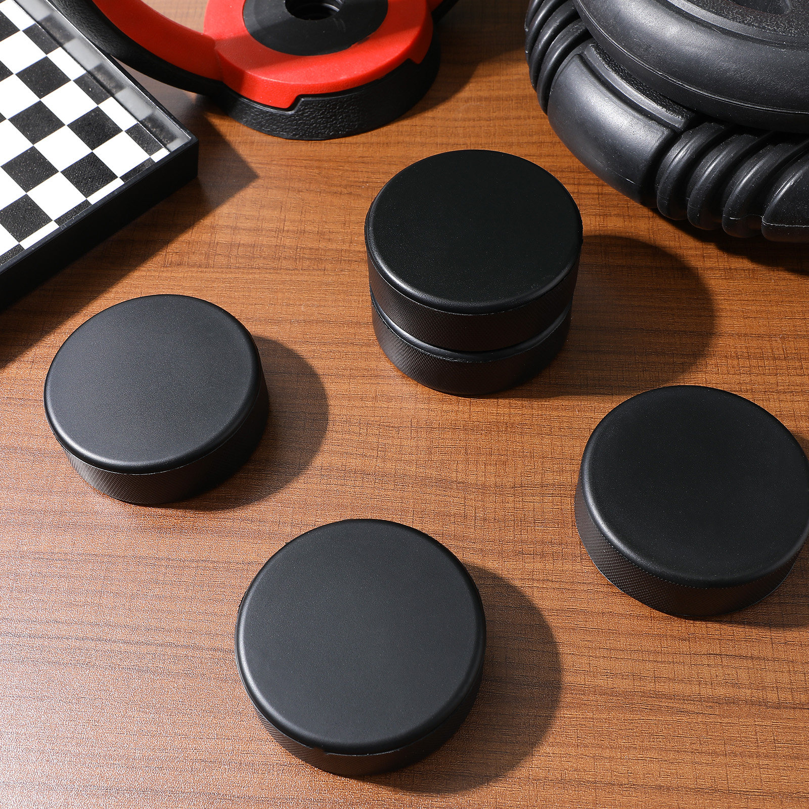 6Pcs Foam Ice Hockey Pucks Lig - Kids Outdoor Hockey Sticks recension och pris