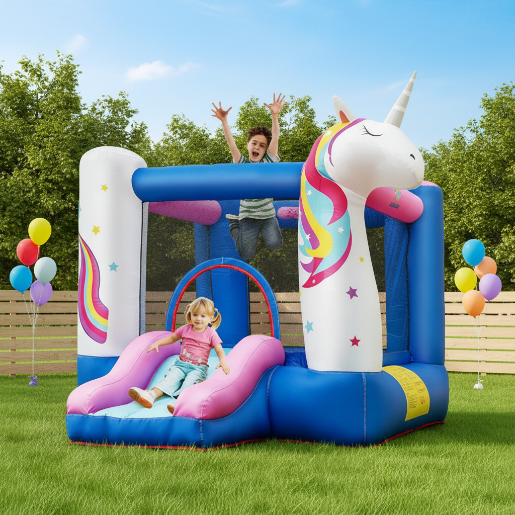 Children Inflatable Castle Out - Outdoor Children'S Park recension och pris
