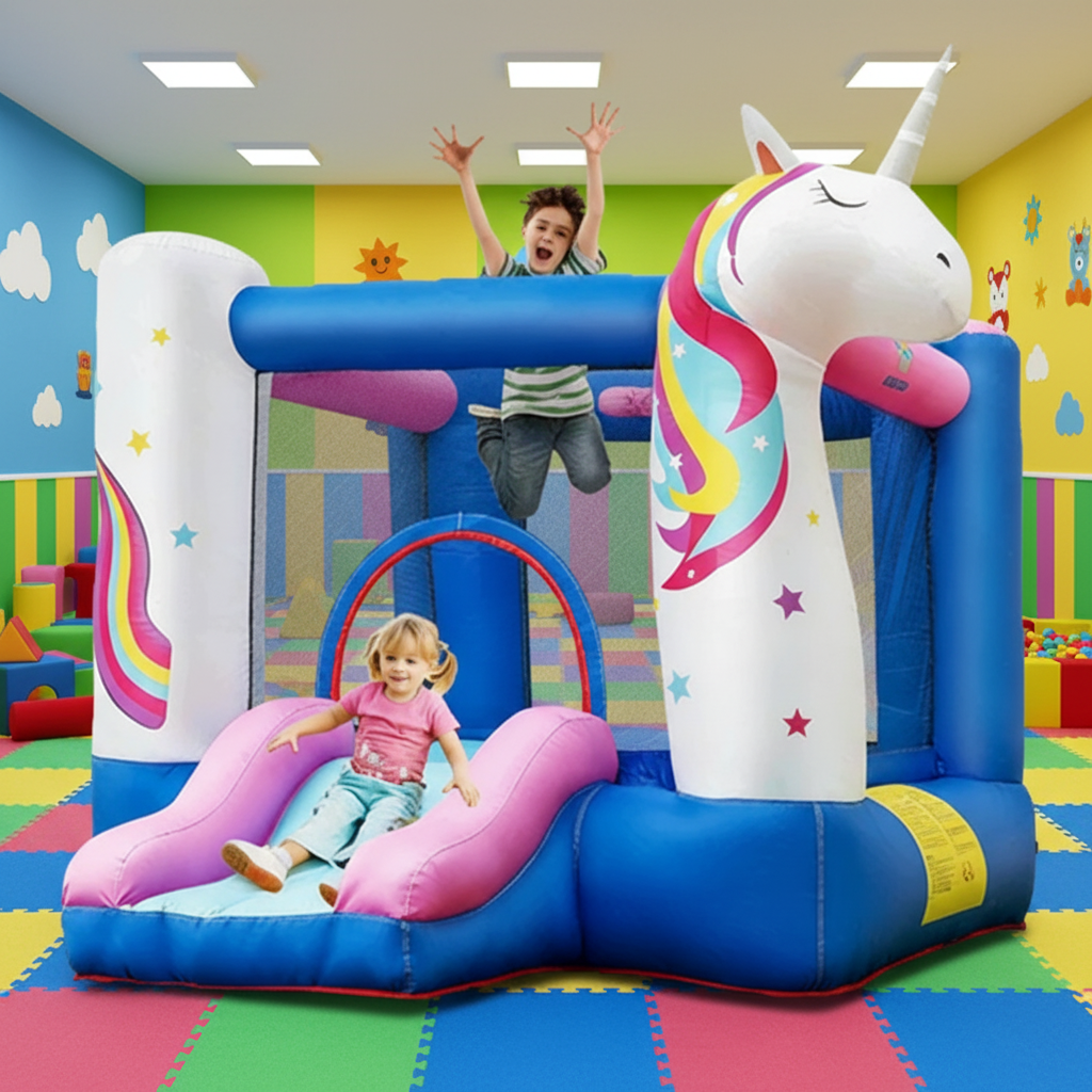Children Inflatable Castle Out - Outdoor Children'S Park recension och pris