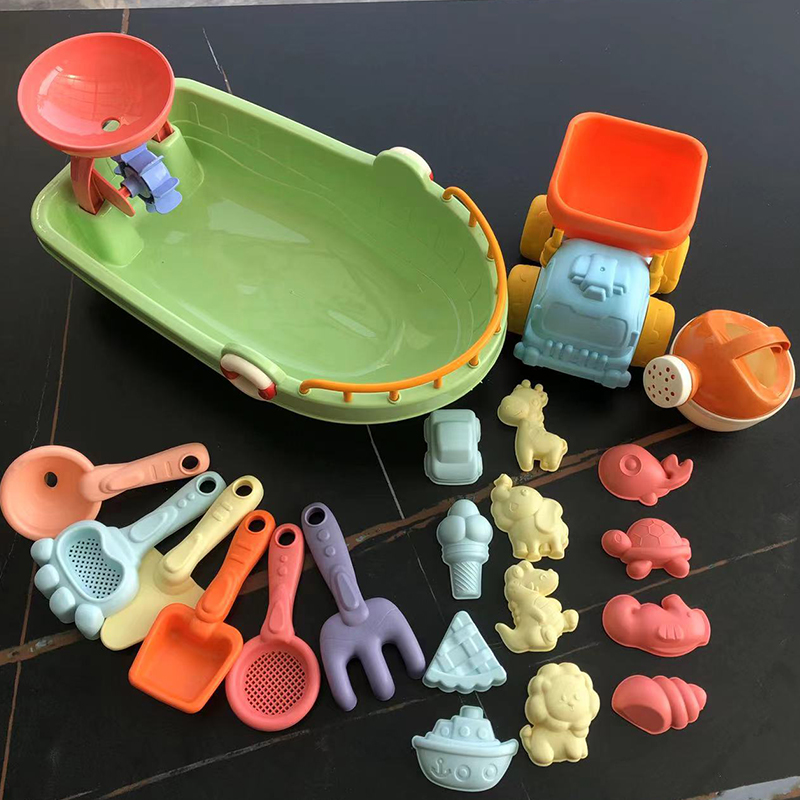 Beach Sand Toys Set Dump Truck - Kids Outdoor Dump Truck recension och pris